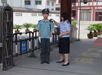 西安市公安局門崗執勤保安